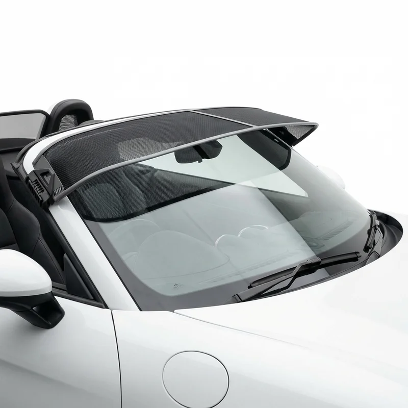 Premium Mesh Windscreen Sunvisor for Porsche 718 Boxster (2017 - 2023) - 1