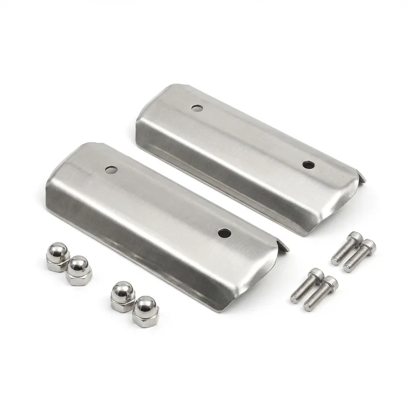 Stainless Steel Mounting Bracket Kit for Porsche 718 Cayman (2017 - 2023) - 1