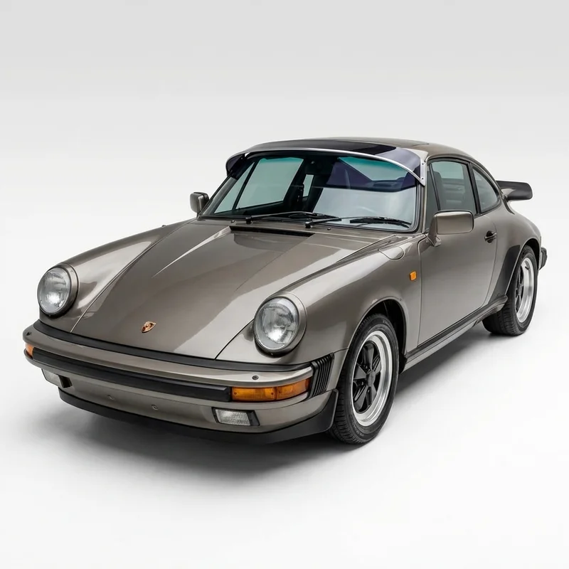 Tinted Acrylic Windscreen Sunvisor for Porsche 930 (1978 - 1979) - 1