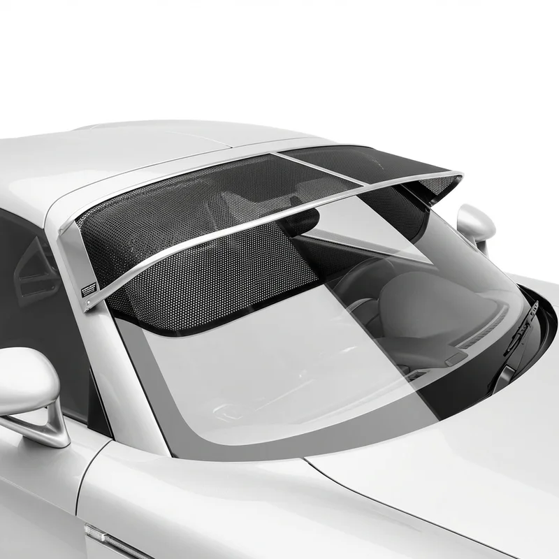 Premium Mesh Windscreen Sunvisor for Porsche Carrera GT (2004 - 2006) - 1