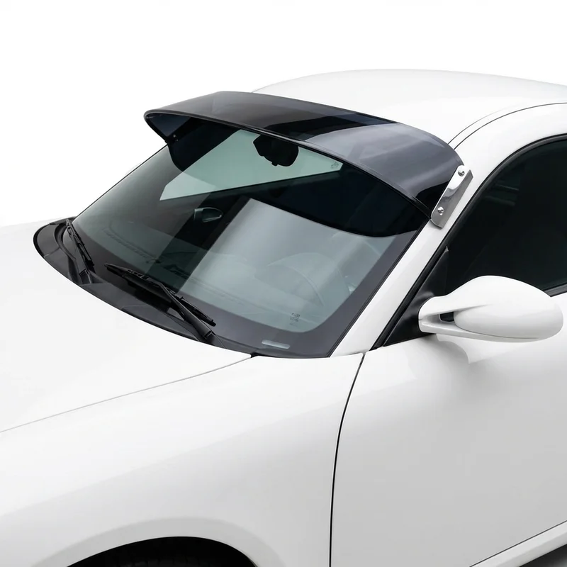 Tinted Acrylic Windscreen Sunvisor for Porsche Cayman (2006 - 2016) - 1