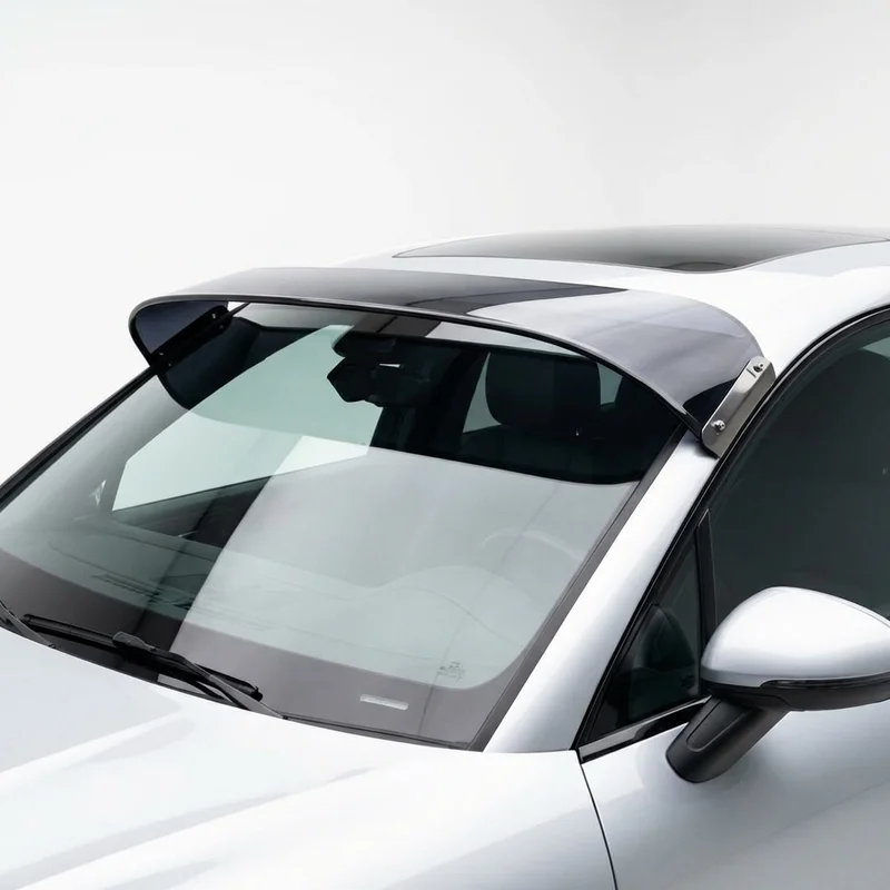 Tinted Acrylic Windscreen Sunvisor for Porsche Macan (2015 - 2025) - 1