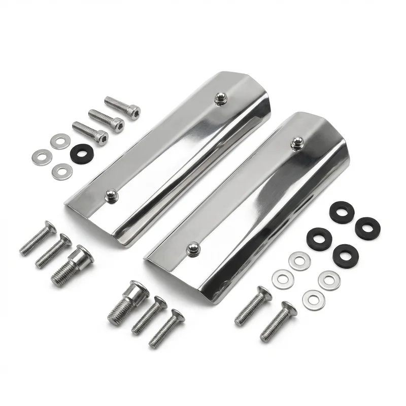 Stainless Steel Mounting Bracket Kit for Porsche Taycan (2020 - 2025) - 1