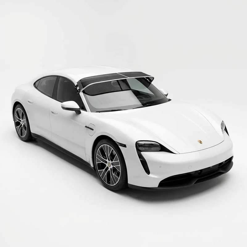 Premium Mesh Windscreen Sunvisor for Porsche Taycan (2020 - 2025) - 1