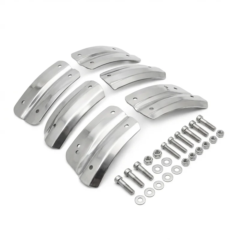 Stainless Steel Mounting Bracket Kit for Ram 5500 (2011 - 2024) - 1