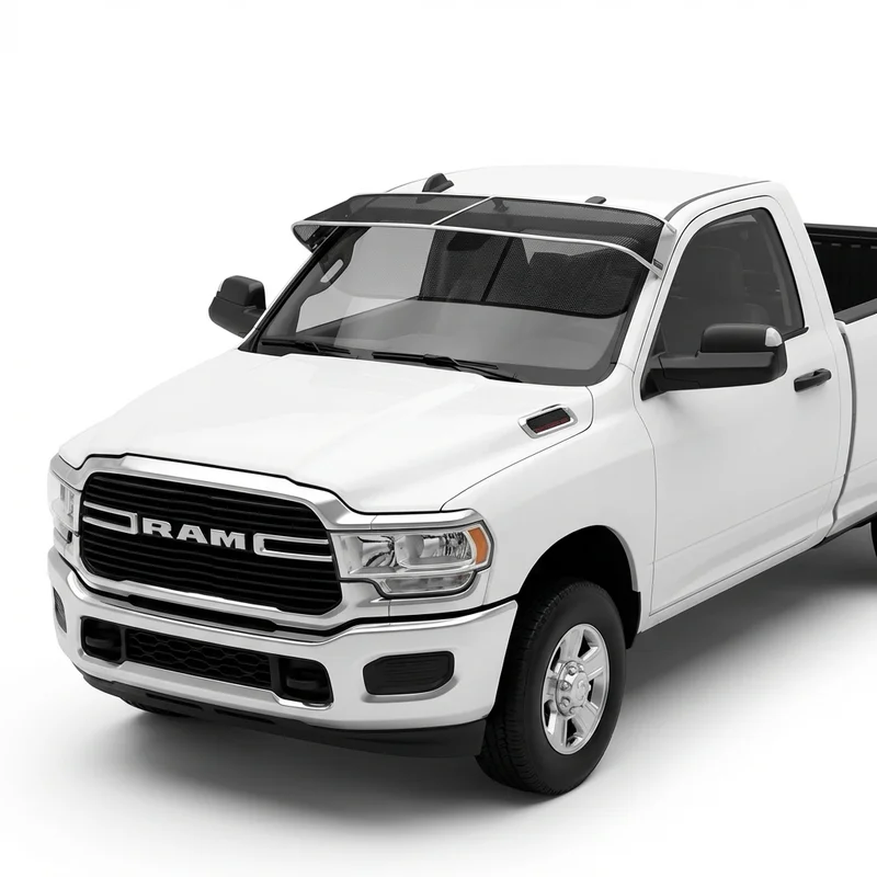 Premium Mesh Windscreen Sunvisor for Ram 5500 (2011 - 2024) - 1