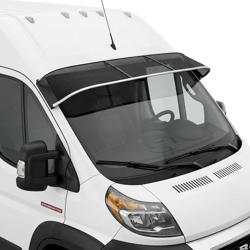 Premium Mesh Windscreen Sunvisor for Ram ProMaster 1500 (2014 - 2024) - 1