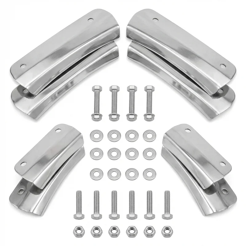 Stainless Steel Mounting Bracket Kit for Ram ProMaster 2500 (2014 - 2024) - 1