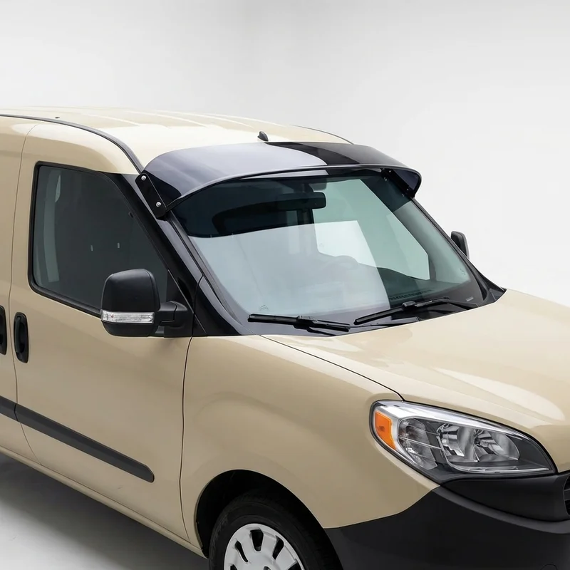 Tinted Acrylic Windscreen Sunvisor for Ram ProMaster City (2015 - 2022) - 1