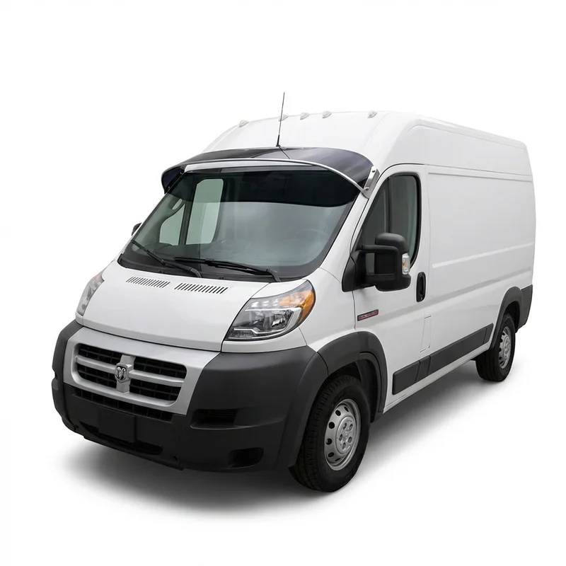 Tinted Acrylic Windscreen Sunvisor for Ram ProMaster Rapid (2017 - 2020) - 1