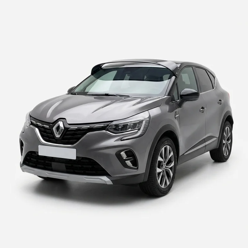 Tinted Acrylic Windscreen Sunvisor for Renault Captur (2019 - 2022) - 1