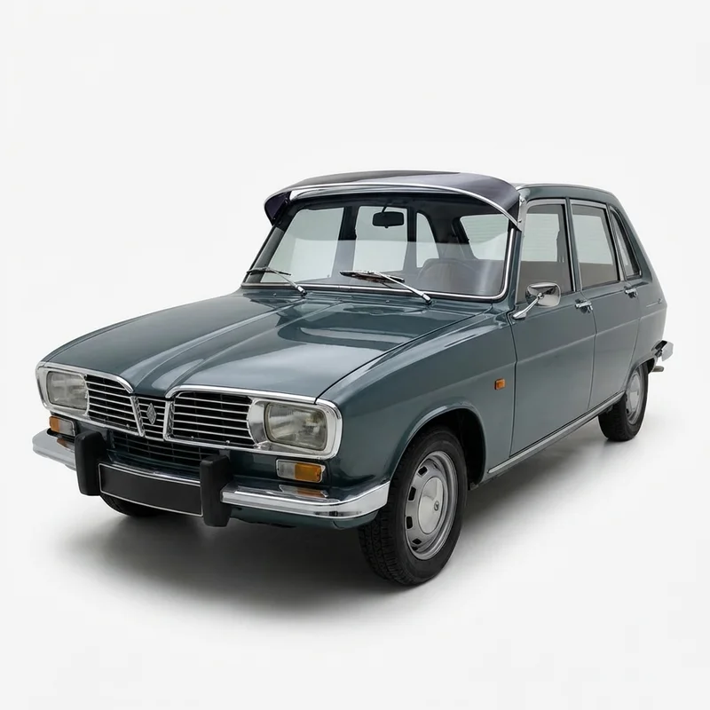 Tinted Acrylic Windscreen Sunvisor for Renault R16 (1969 - 1972) - 1