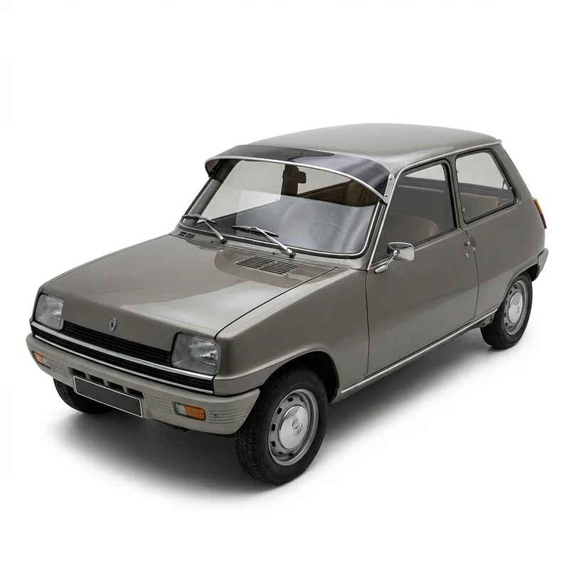 Getönte Acryl-Sonnenschutzblende für Renault R5 (1976 - 1986) - 1