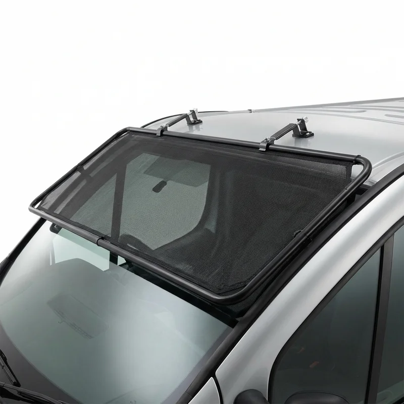 Premium Mesh Windscreen Sunvisor for Renault Trafic (2008 - 2013) - 1