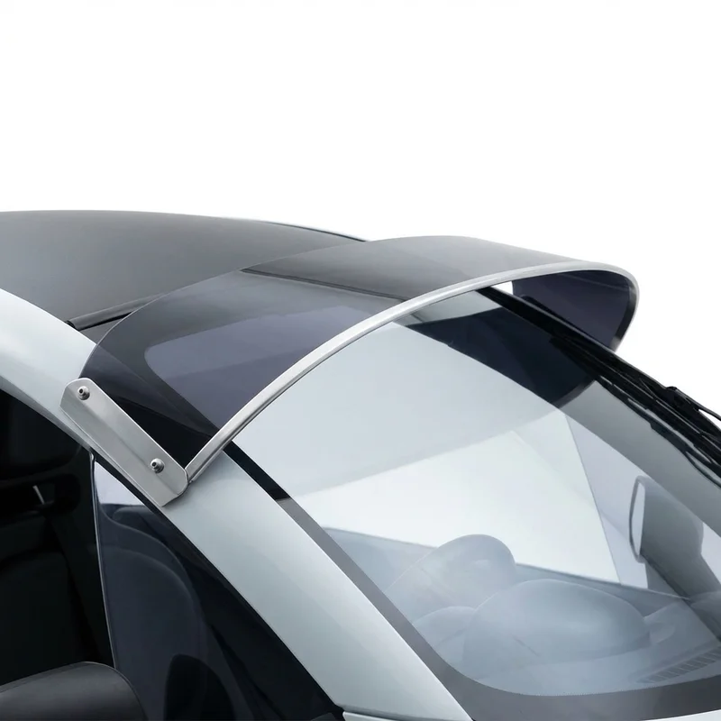 Tinted Acrylic Windscreen Sunvisor for Renault Twizy (2015 - 2020) - 1