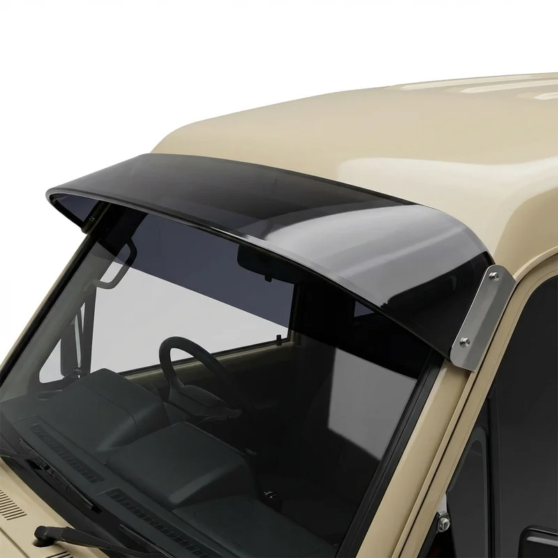 Tinted Acrylic Windscreen Sunvisor for Renegade Valencia (2019 - 2023) - 1