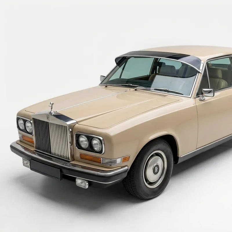 Tinted Acrylic Windscreen Sunvisor for Rolls-Royce Camargue (1975 - 1984) - 1