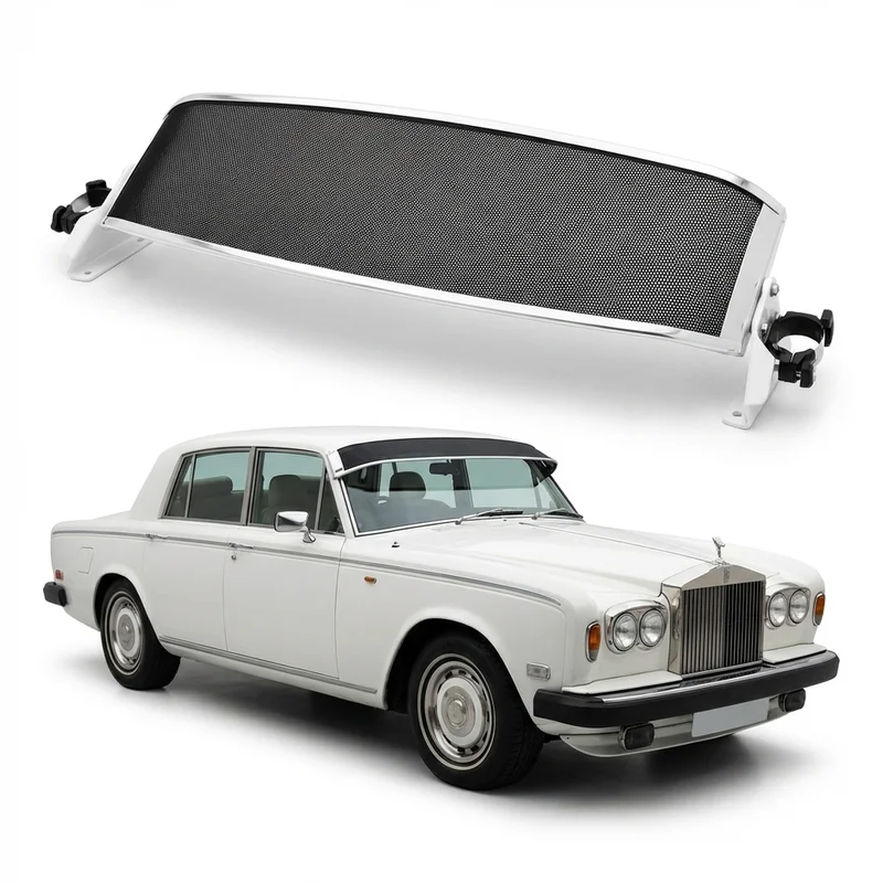 Parasole a Rete Premium per Parabrezza per Rolls-Royce Silver Shadow II (1977 - 1980) - 1