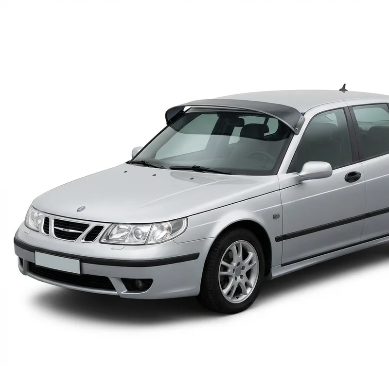 Tinted Acrylic Windscreen Sunvisor for Saab 9-5 (1999 - 2011) - 1