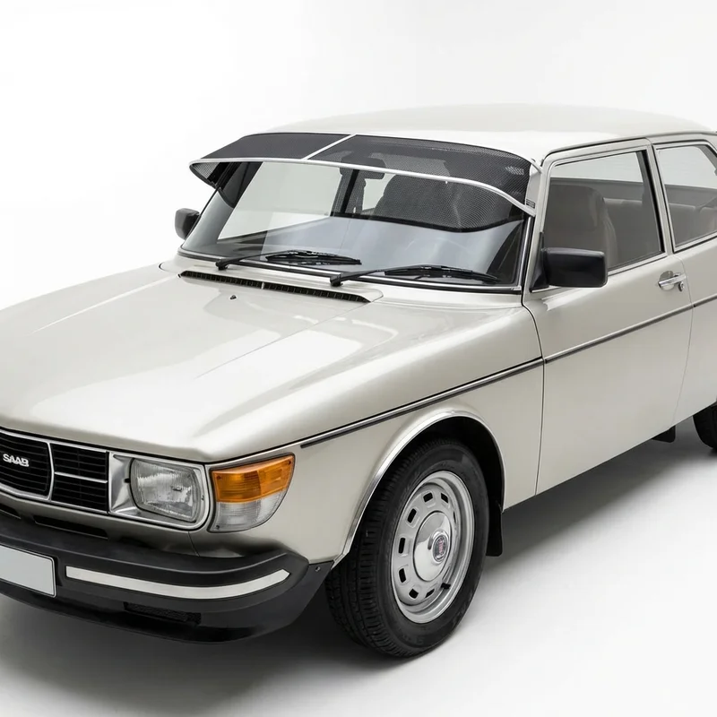 Parasolar exterior tip plasă premium pentru Saab 99 (1970 - 1980) - 1