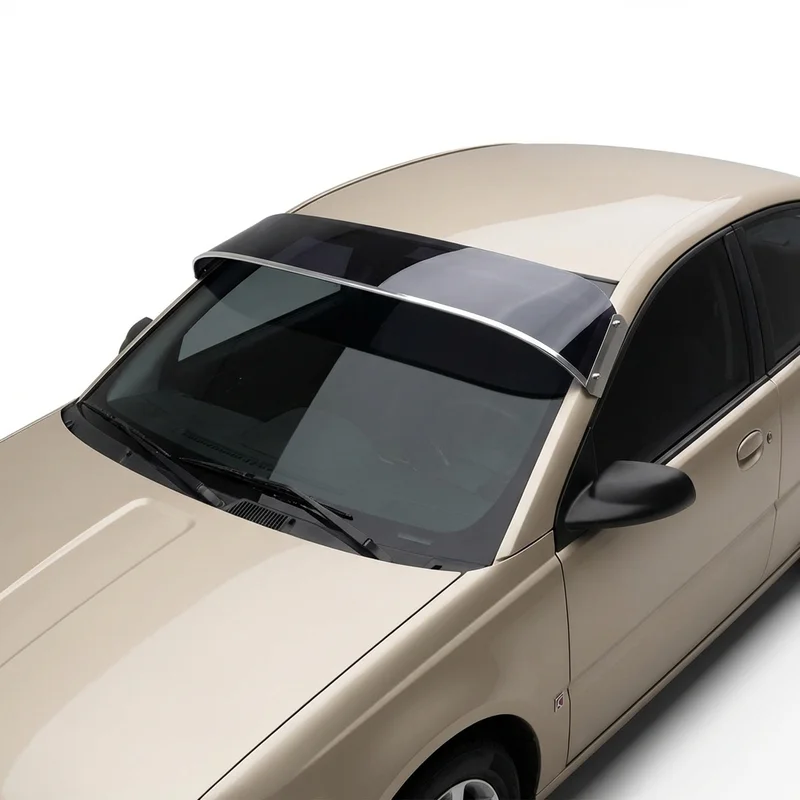 Tinted Acrylic Windscreen Sunvisor for Saturn Ion (2003 - 2007) - 1