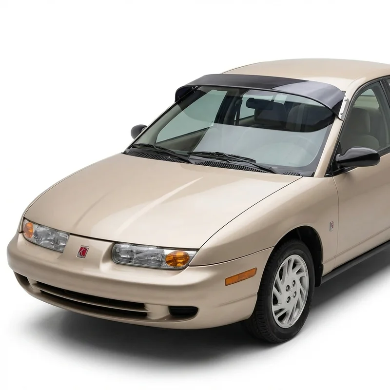 Tinted Acrylic Windscreen Sunvisor for Saturn LS1 (2000 - 2000) - 1