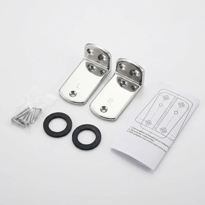 Stainless Steel Mounting Bracket Kit for Scion iA (2016 - 2016) - 1