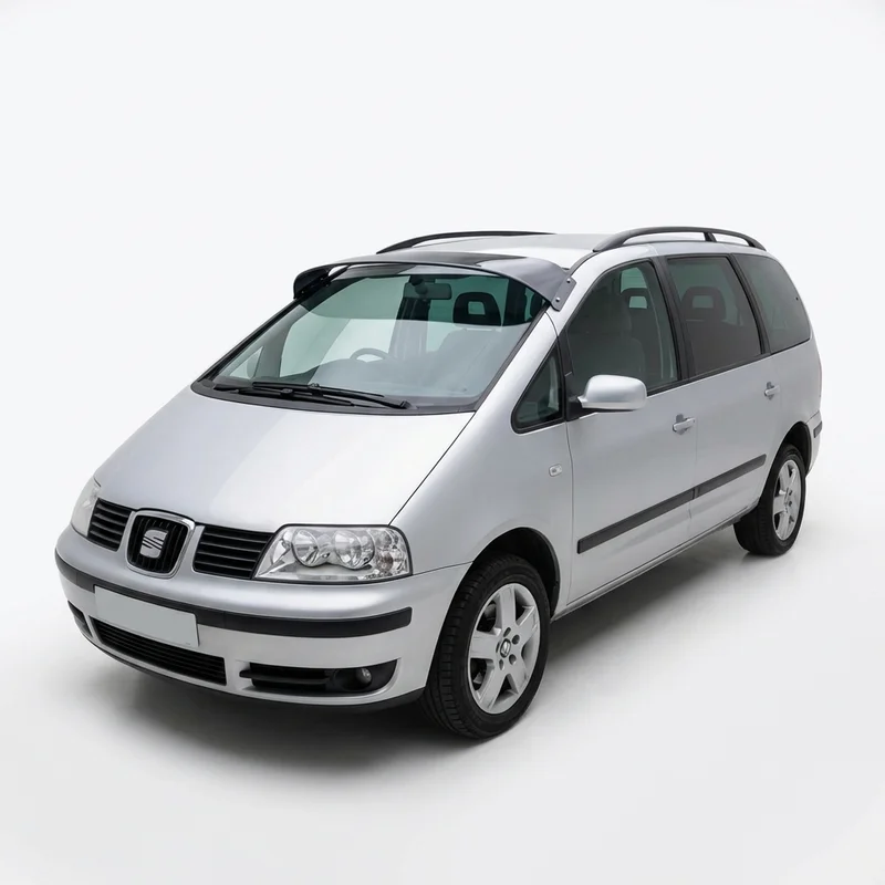 Tinted Acrylic Windscreen Sunvisor for Seat Alhambra (2002 - 2008) - 1