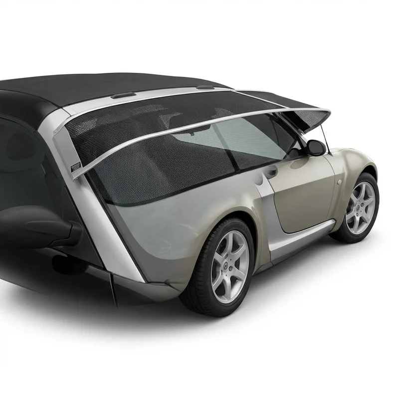 Premium mesh-vindrutsolskydd för Smart Roadster (2004 - 2005) - 1