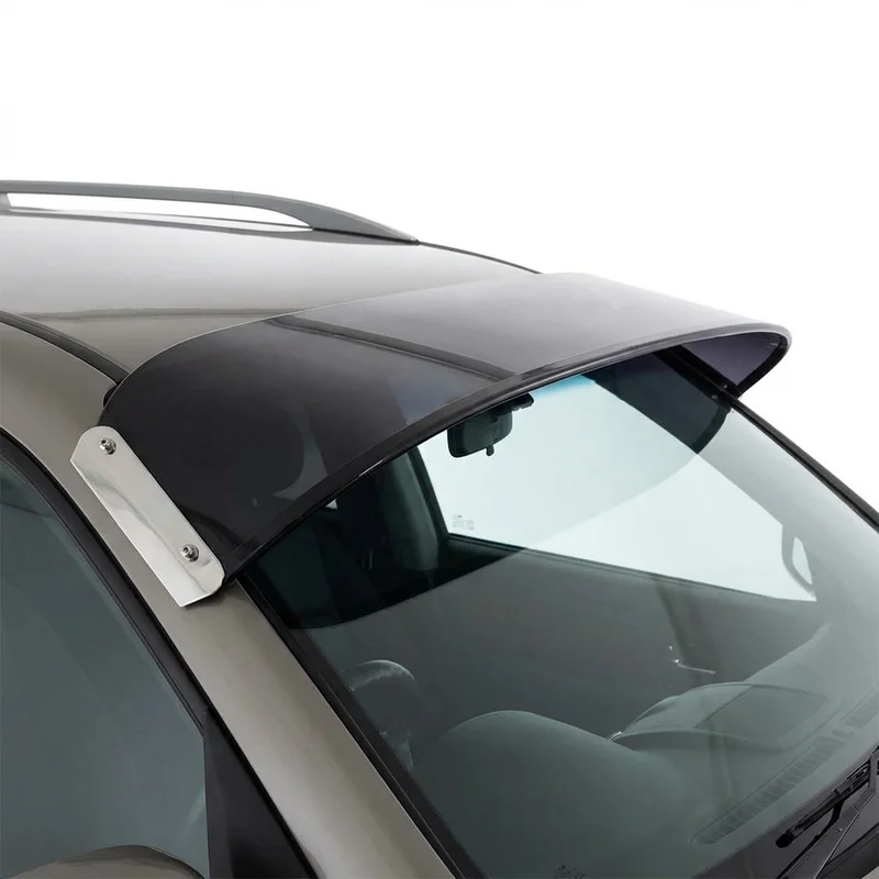 Tinted Acrylic Windscreen Sunvisor for SsangYong Rexton (2005 - 2005) - 1