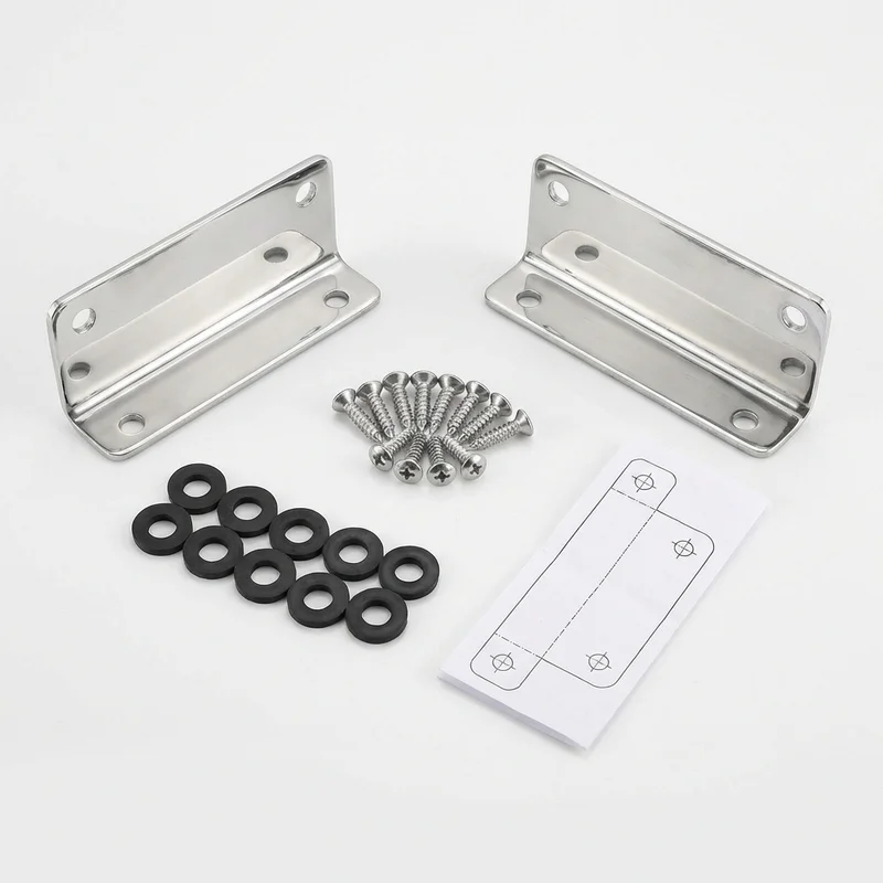 Stainless Steel Mounting Bracket Kit for Sterling Truck Acterra 5500 (2001 - 2007) - 1