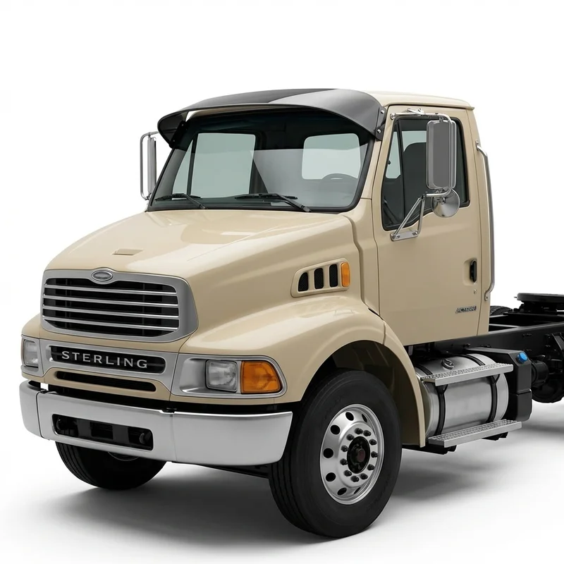 Tinted Acrylic Windscreen Sunvisor for Sterling Truck Acterra 5500 (2001 - 2007) - 1