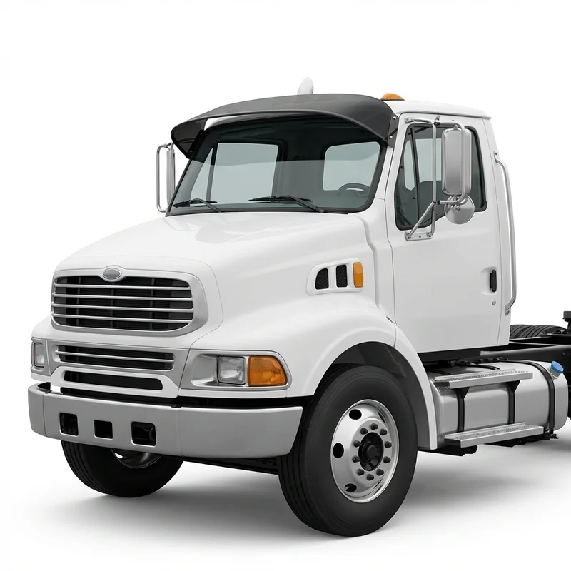 Tinted Acrylic Windscreen Sunvisor for Sterling Truck Acterra 6500 (2001 - 2007) - 1