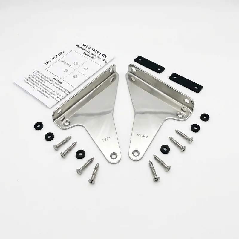 Stainless Steel Mounting Bracket Kit for Sterling Truck L7500 (1999 - 2010) - 1