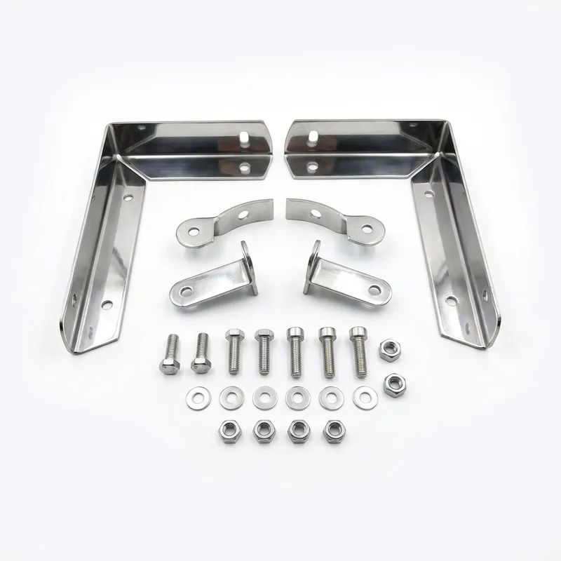 Stainless Steel Mounting Bracket Kit for Sterling Truck L7501 (1999 - 2001) - 1