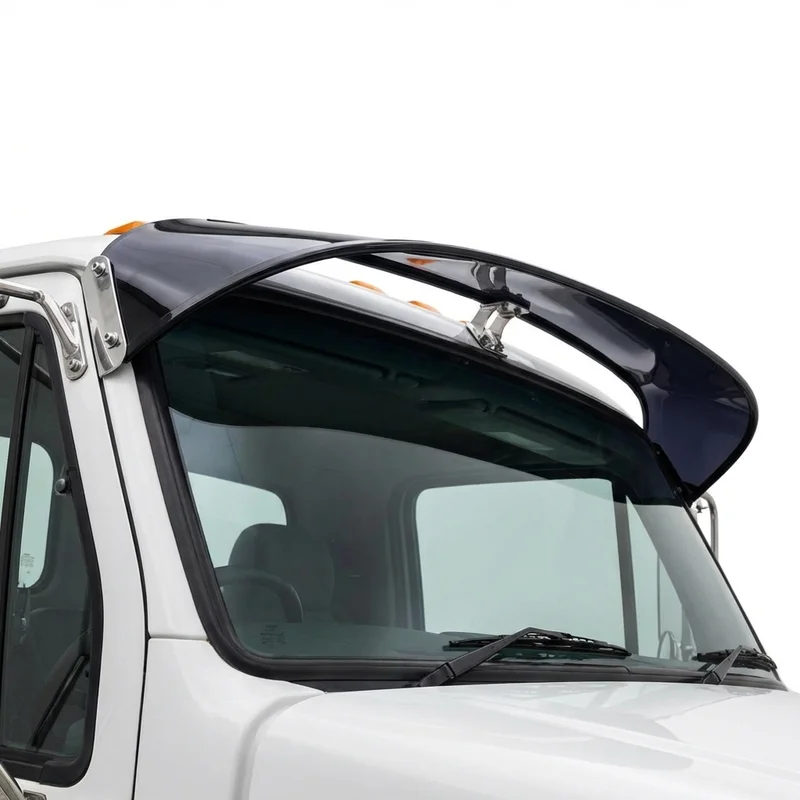 Tinted Acrylic Windscreen Sunvisor for Sterling Truck L8500 (1999 - 2010) - 1