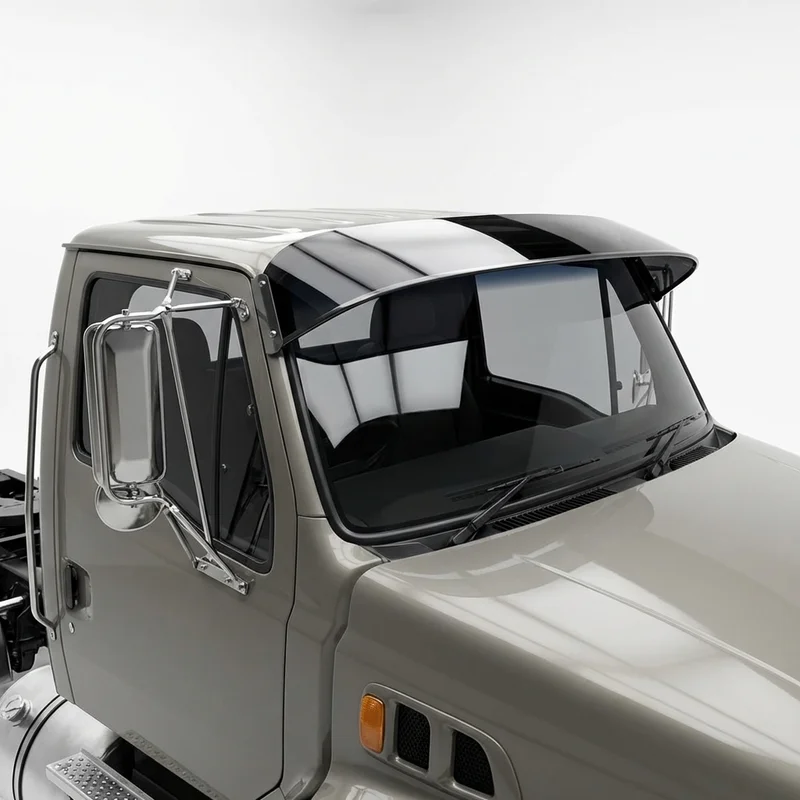 Tinted Acrylic Windscreen Sunvisor for Sterling Truck LT7500 (1999 - 2008) - 1