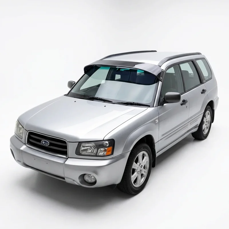 บังแดดกระจกหน้าอะคริลิกสีชา สำหรับ Subaru Forester (1998 - 2025) - 1