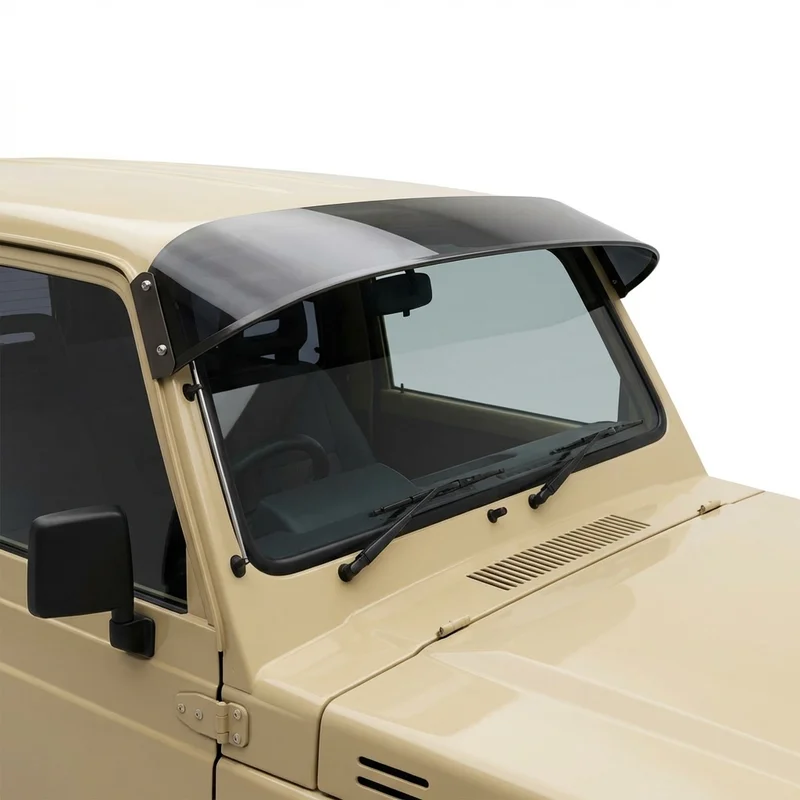 Tinted Acrylic Windscreen Sunvisor for Suzuki SJ413 (1985 - 1985) - 1