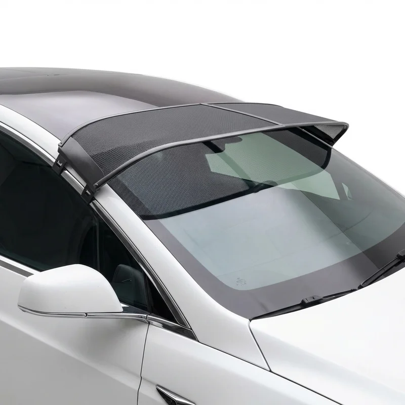 Premium Mesh Windscreen Sunvisor for Tesla X (2019 - 2024) - 1