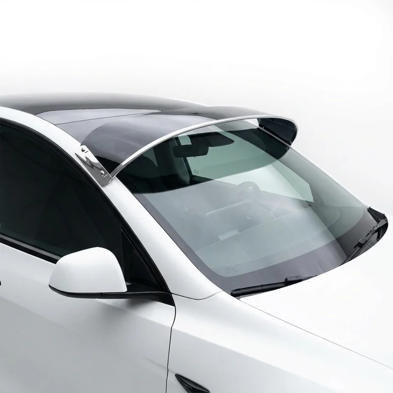Tinted Acrylic Windscreen Sunvisor for Tesla Y (2020 - 2025) - 1