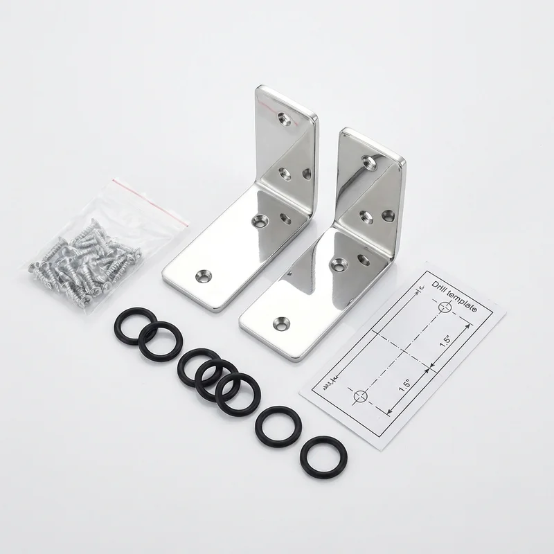 Stainless Steel Mounting Bracket Kit for Thor Motor Coach Aria (2019 - 2020) - 1