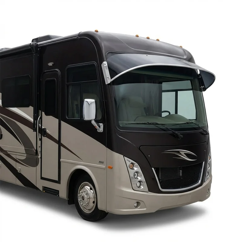 Tinted Acrylic Windscreen Sunvisor for Thor Motor Coach Aria (2019 - 2020) - 1