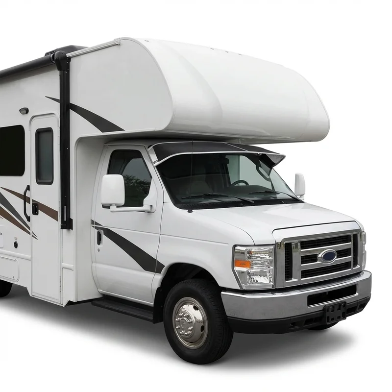 Premium Mesh Windscreen Sunvisor for Thor Motor Coach Chateau (2019 - 2023) - 1