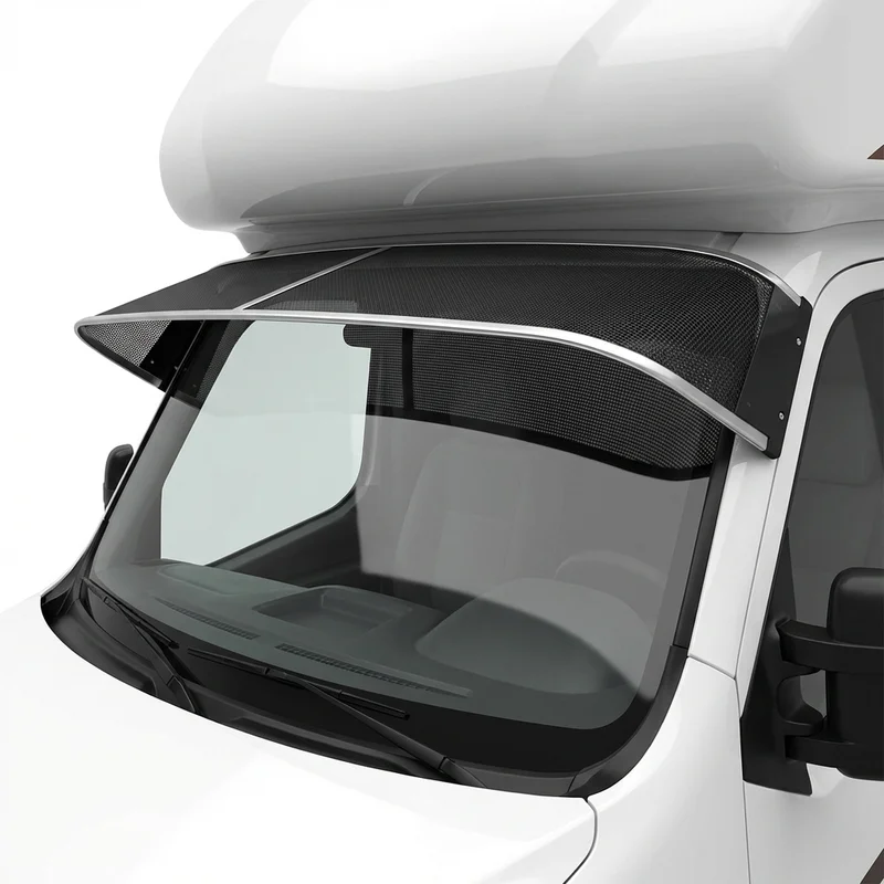 Premium Mesh Windscreen Sunvisor for Thor Motor Coach Coleman (2021 - 2023) - 1