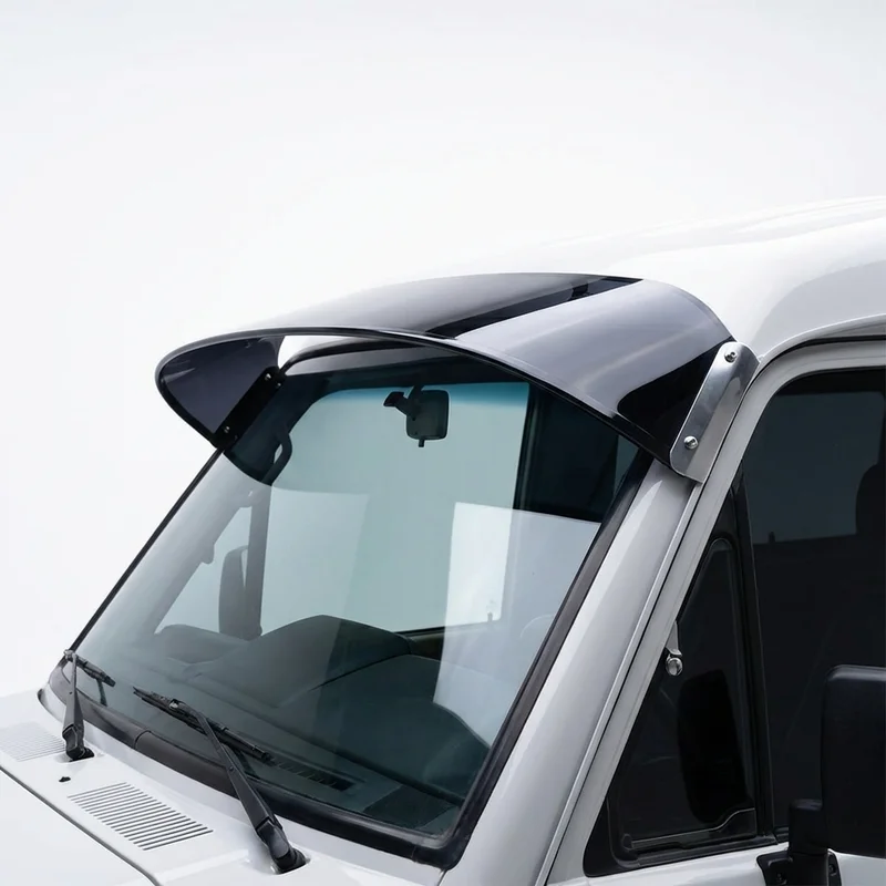 Tinted Acrylic Windscreen Sunvisor for Thor Motor Coach Coleman (2021 - 2023) - 1