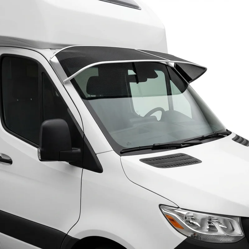 Premium Mesh Windscreen Sunvisor for Thor Motor Coach Delano (2020 - 2023) - 1