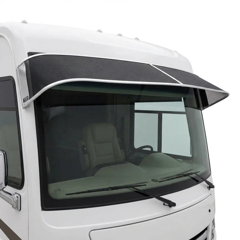 Premium Mesh Windscreen Sunvisor for Thor Motor Coach Inception (2022 - 2023) - 1