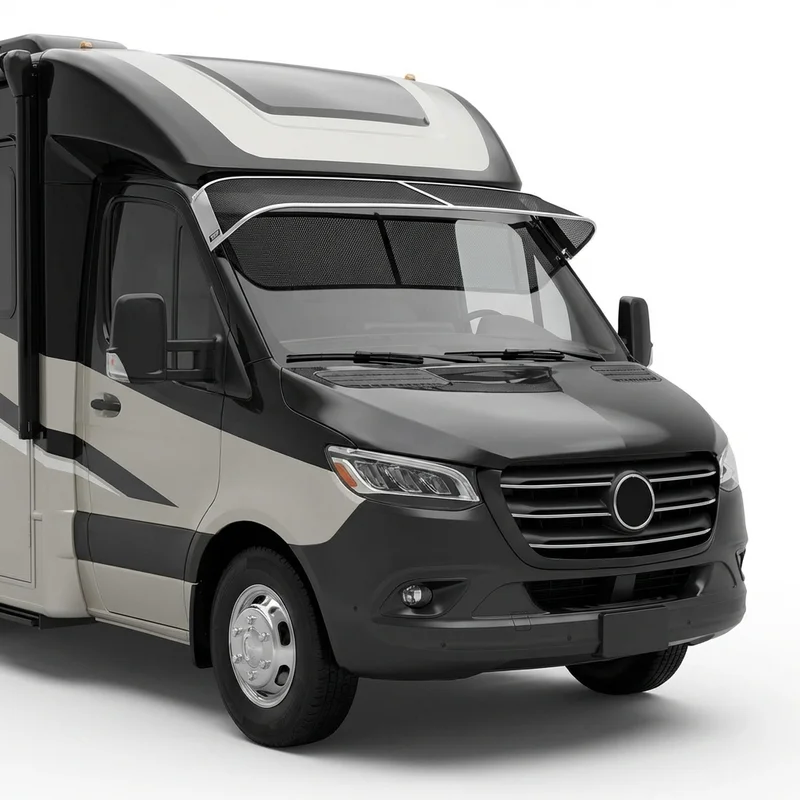 Premium Mesh Windscreen Sunvisor for Thor Motor Coach Pasadena (2022 - 2023) - 1