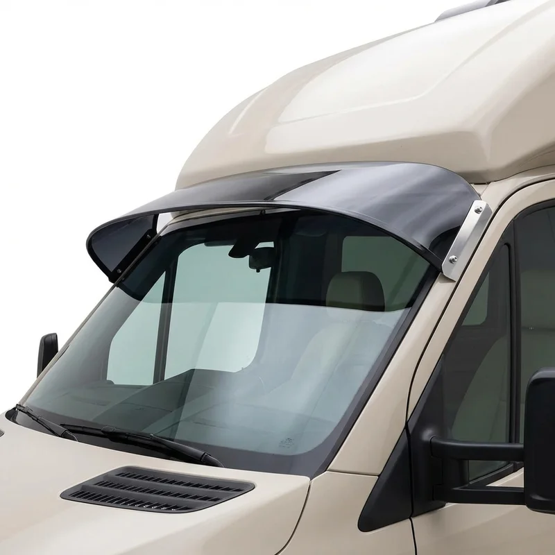 Tinted Acrylic Windscreen Sunvisor for Thor Motor Coach Pasadena (2022 - 2023) - 1